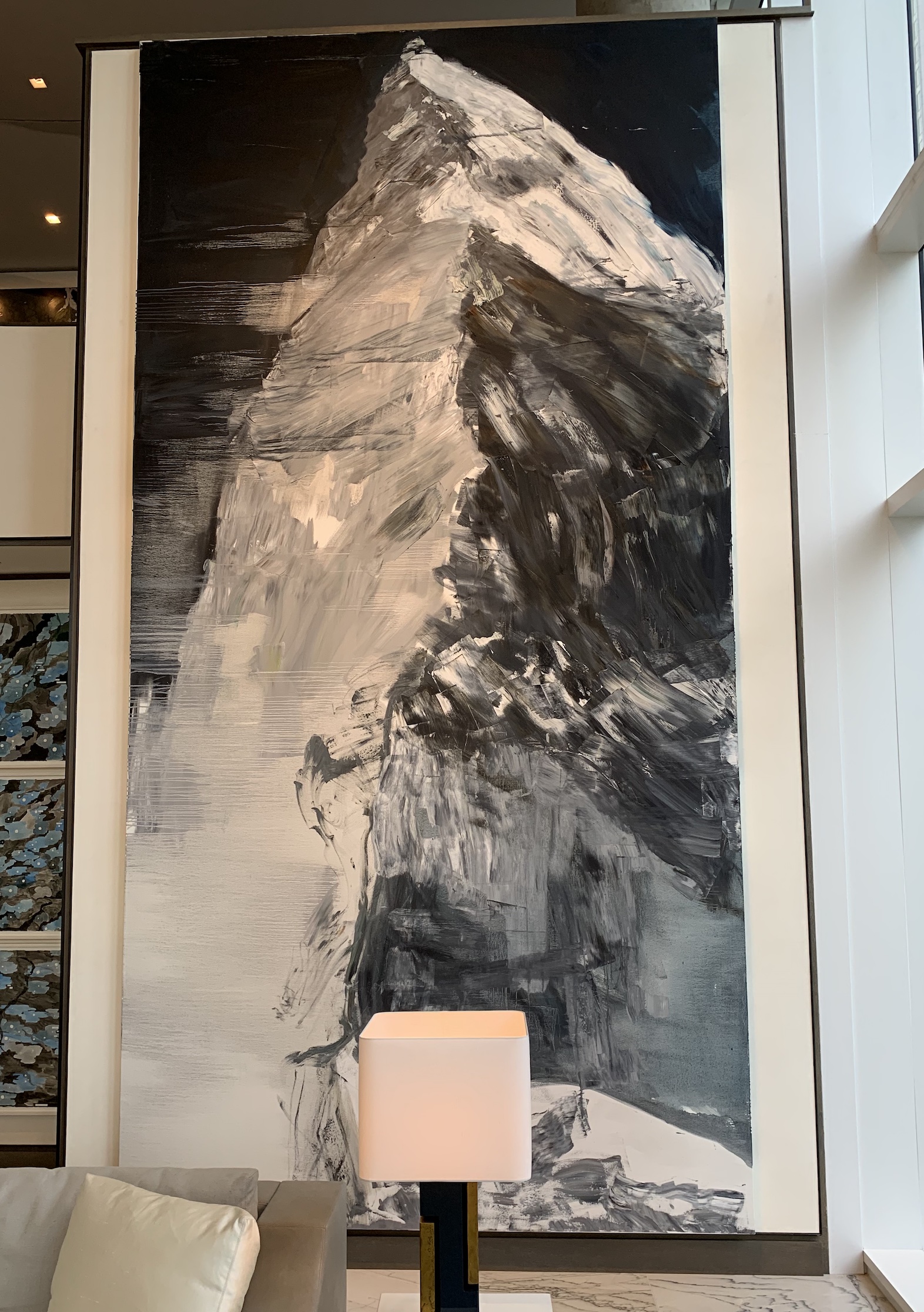 Mount Everest - Oil on canvas