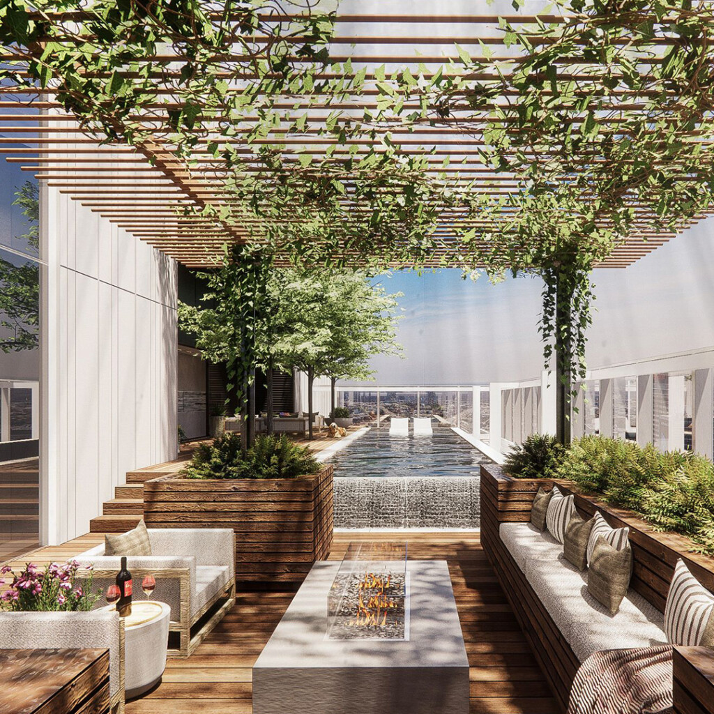 Sky Terrace outside oasis