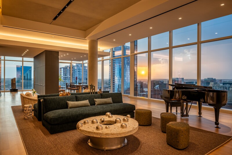 The Gallery Penthouse living room